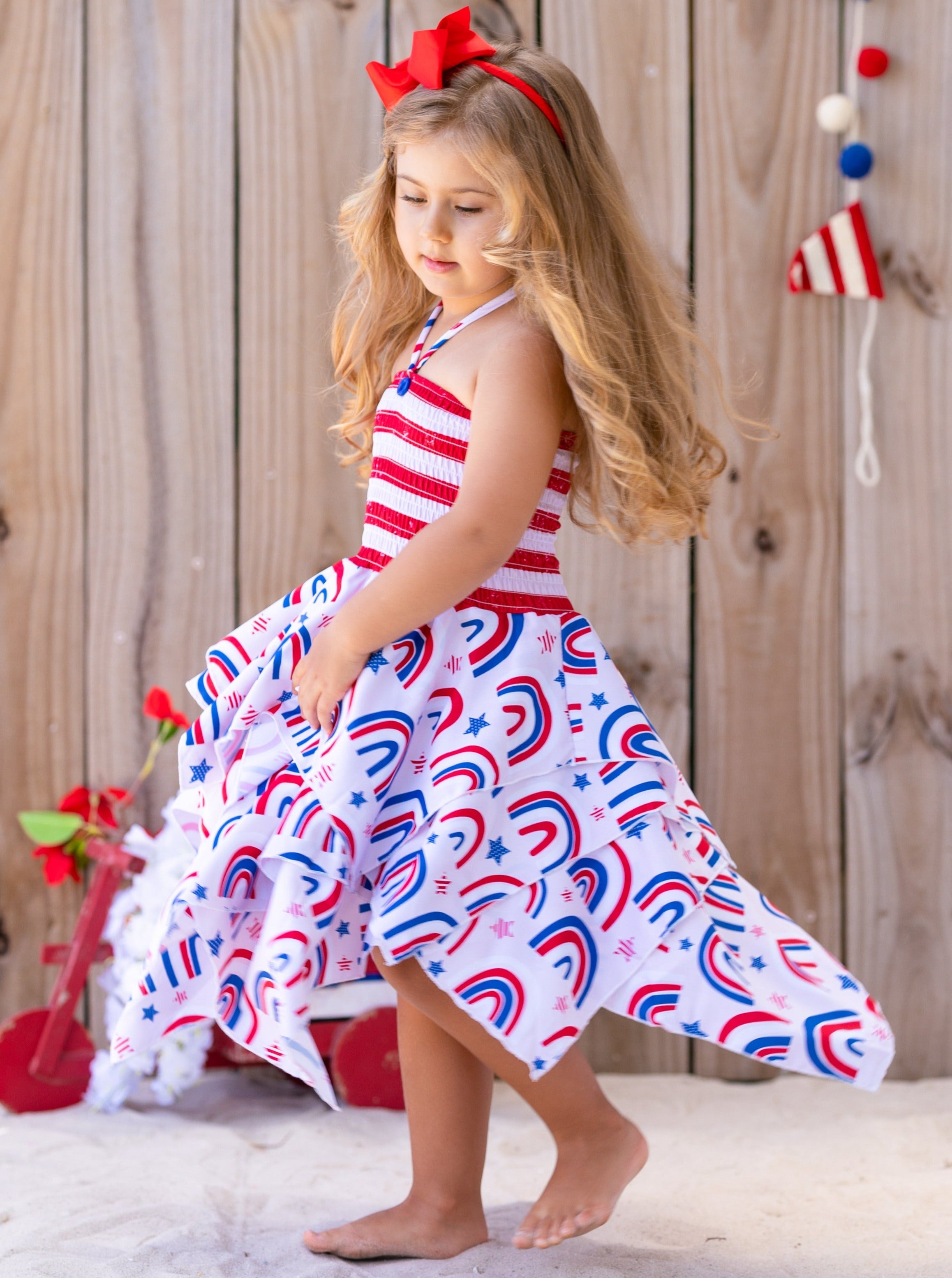 Handmade Sweet Stripe Deck-hand Dress store