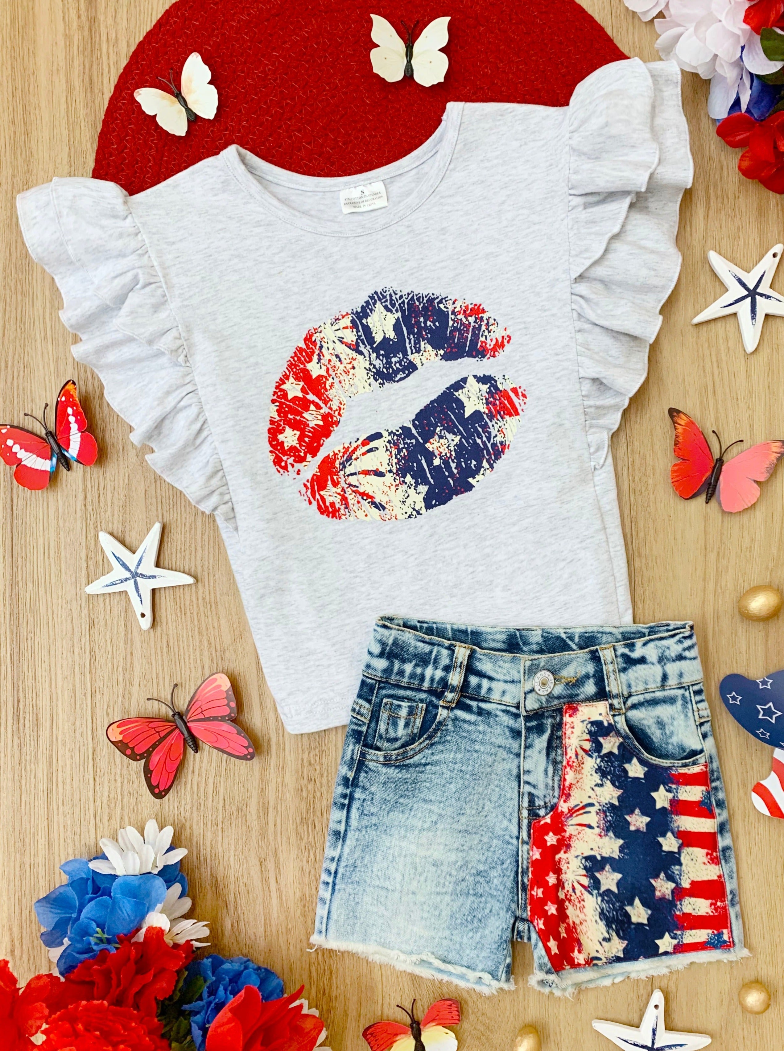 4th of fashion july jean shorts