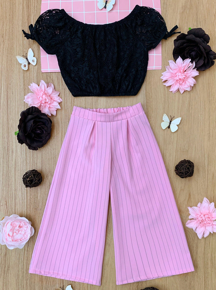 Mia Belle Girls Palazzo Pants Set | Girls Spring Outfits