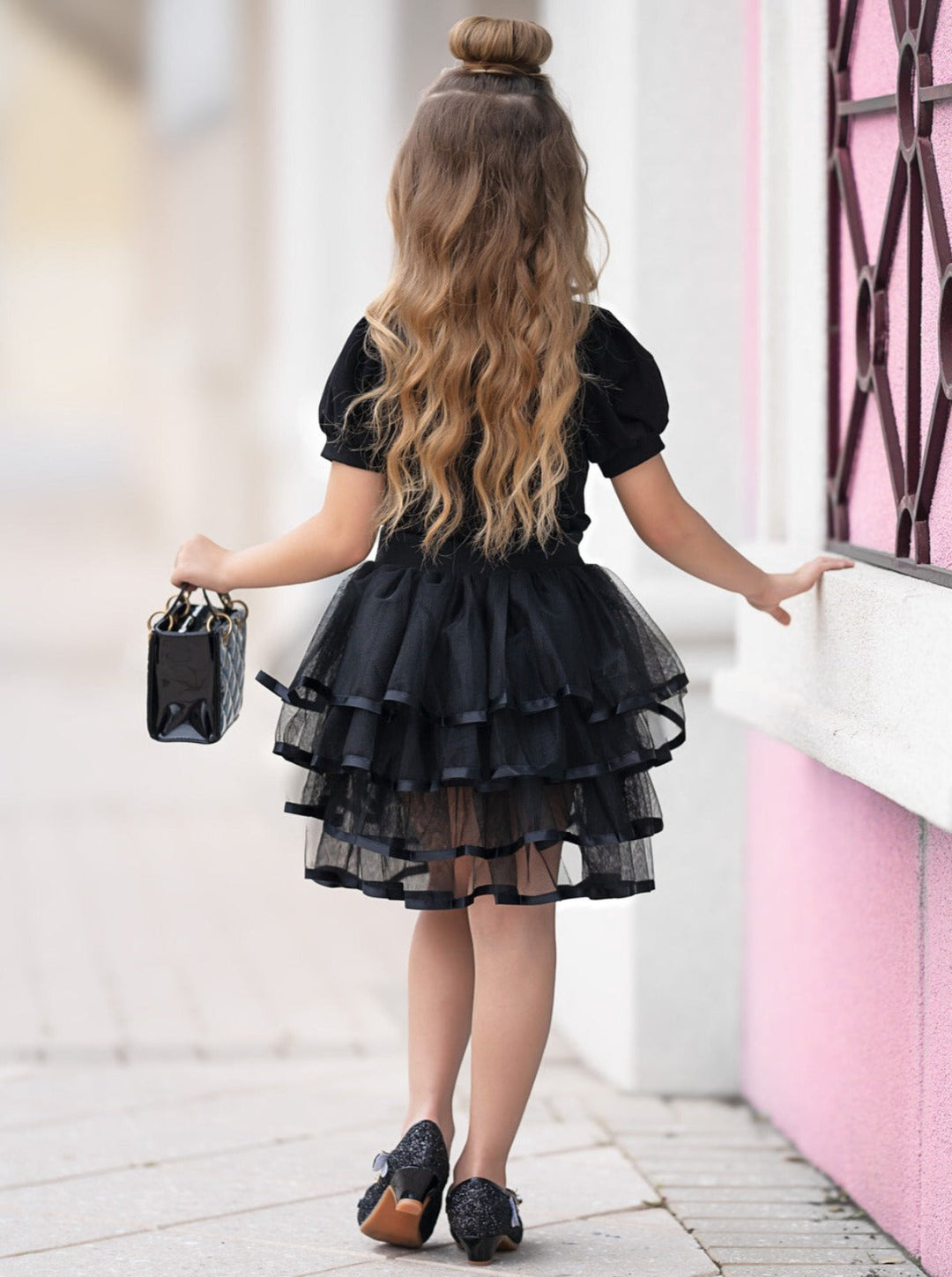 L.O.L. SURPRISE! x Mia Belle Girls IT Baby Tiered Skirt Set