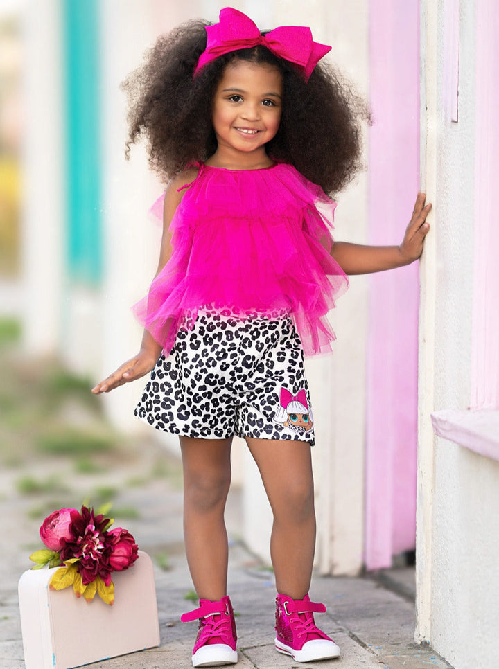 L.O.L. SURPRISE! x Mia Belle Girls Diva Shorts Set