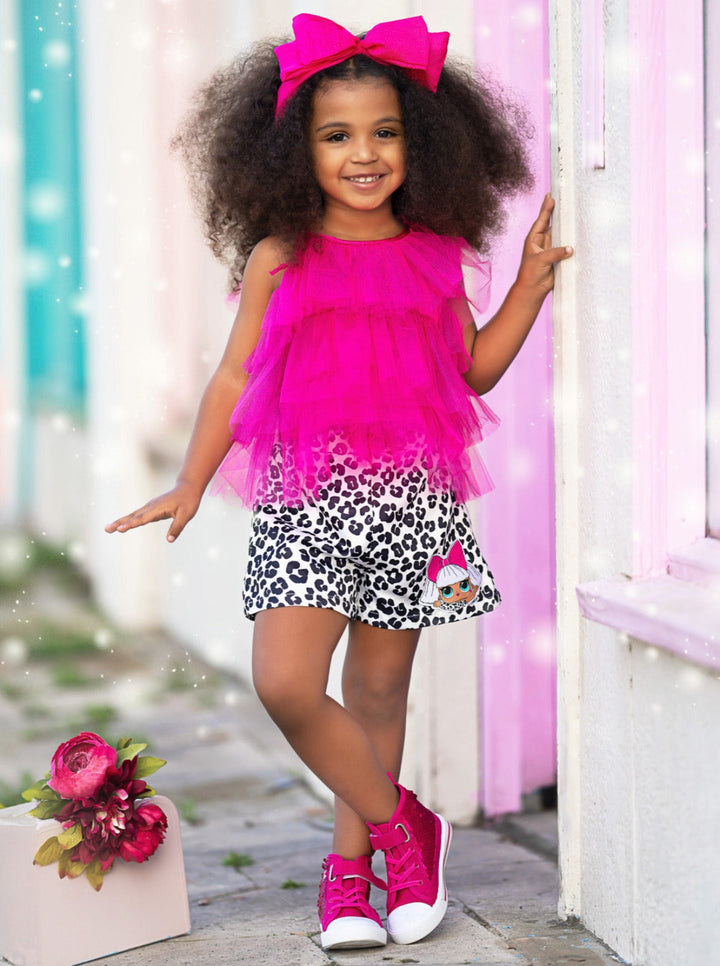 L.O.L. SURPRISE! x Mia Belle Girls Diva Shorts Set