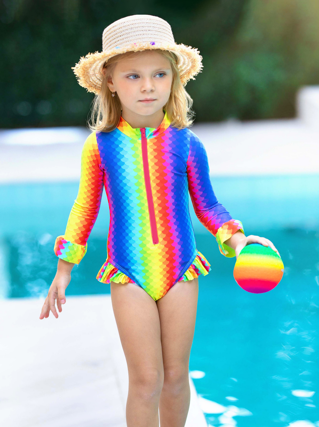 Rainbow swimwear online