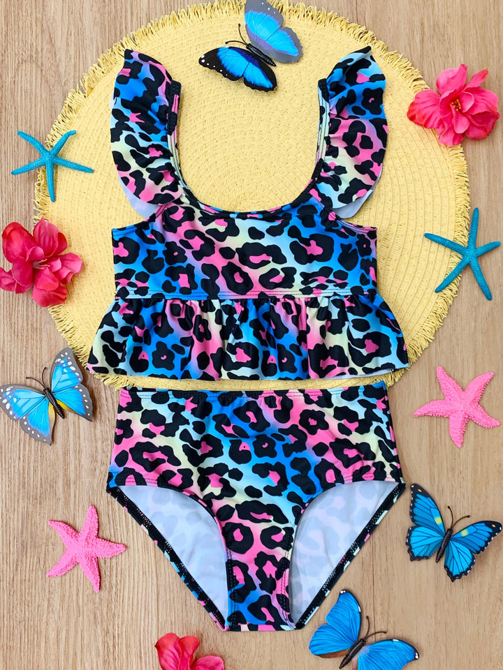 Wild Waves Leopard Two-Piece Swimsuit