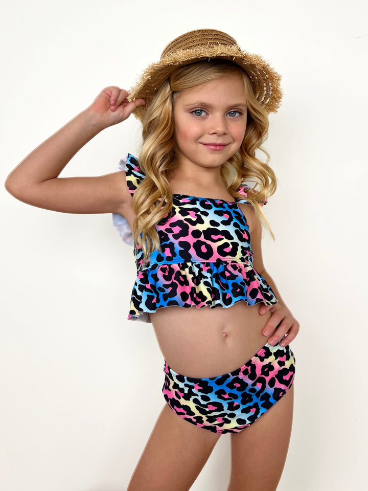 Wild Waves Leopard Two-Piece Swimsuit