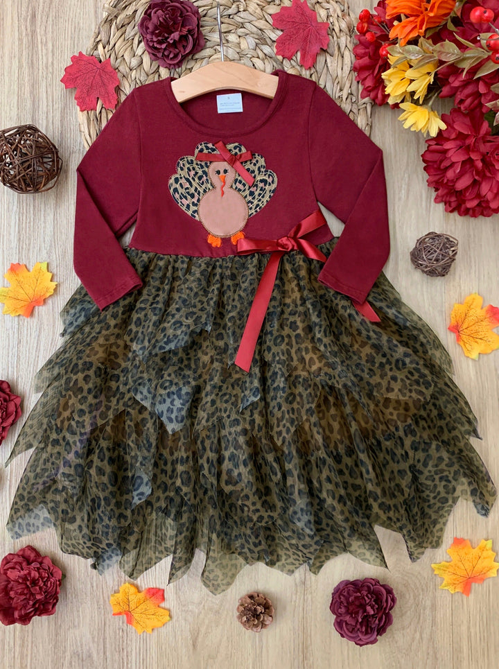 Pretty Plumage Tiered Tutu Dress - Mia Belle Baby