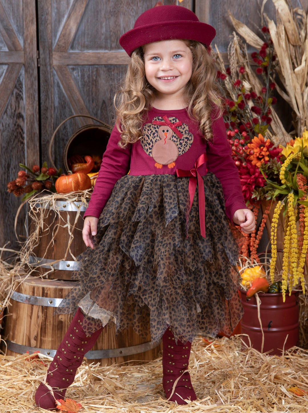 Pretty Plumage Tiered Tutu Dress - Mia Belle Baby