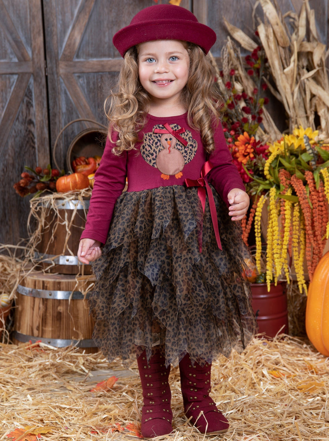 Pretty Plumage Tiered Tutu Dress - Mia Belle Baby