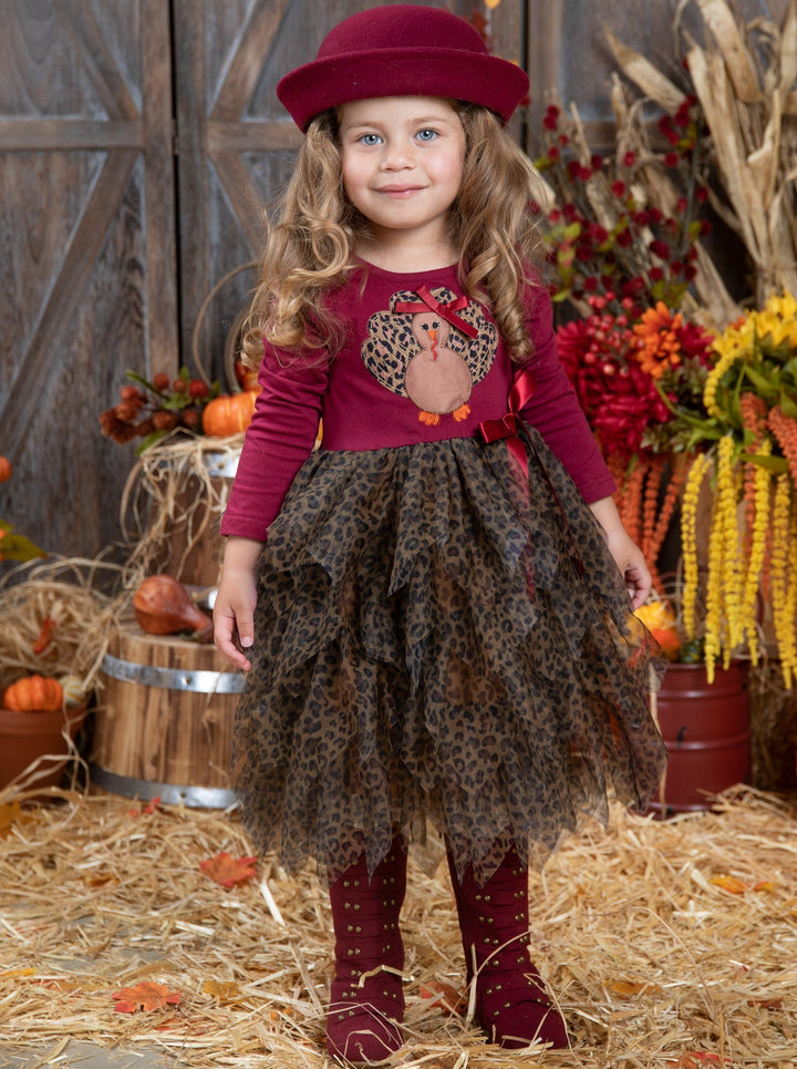 Pretty Plumage Tiered Tutu Dress - Mia Belle Baby