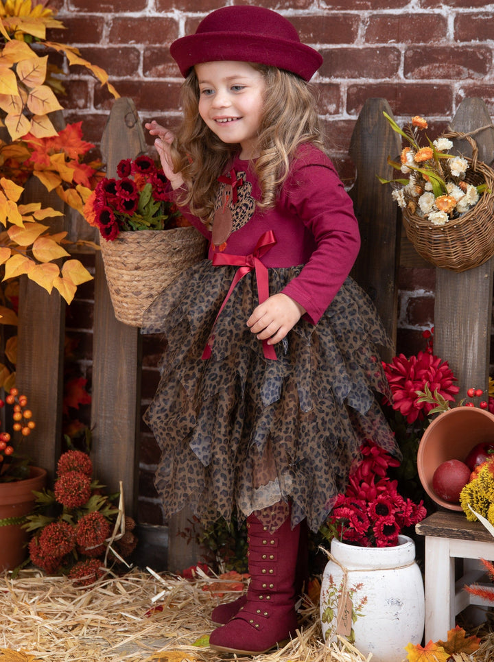 Pretty Plumage Tiered Tutu Dress - Mia Belle Baby