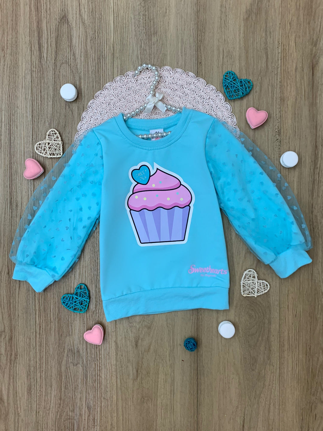 Sweethearts Sweet Treats & Conversational Hearts Top