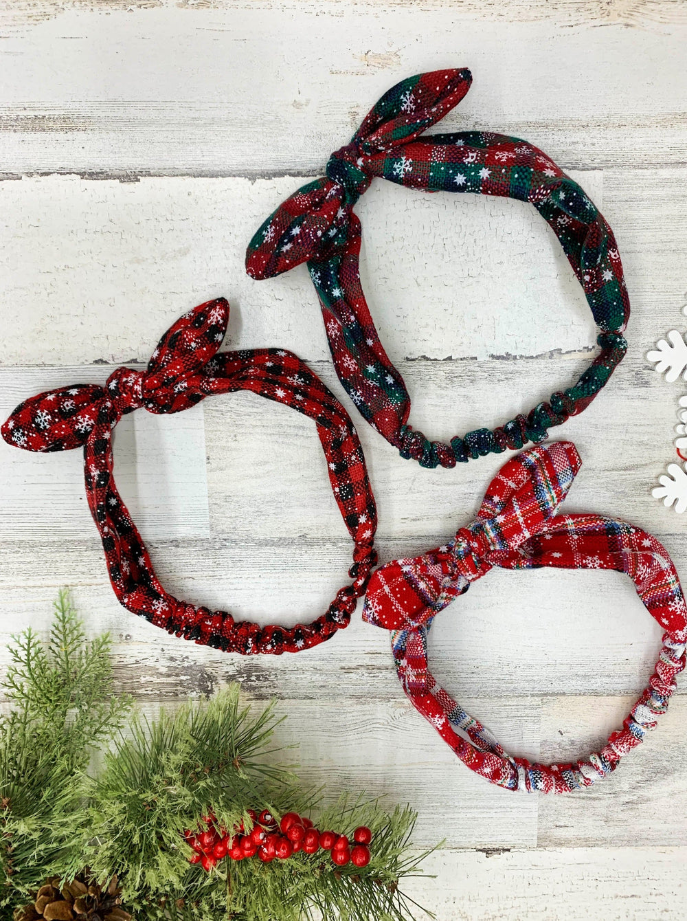 Cute Christmas Accessories | Little Girls Christmas Bowtie Headband