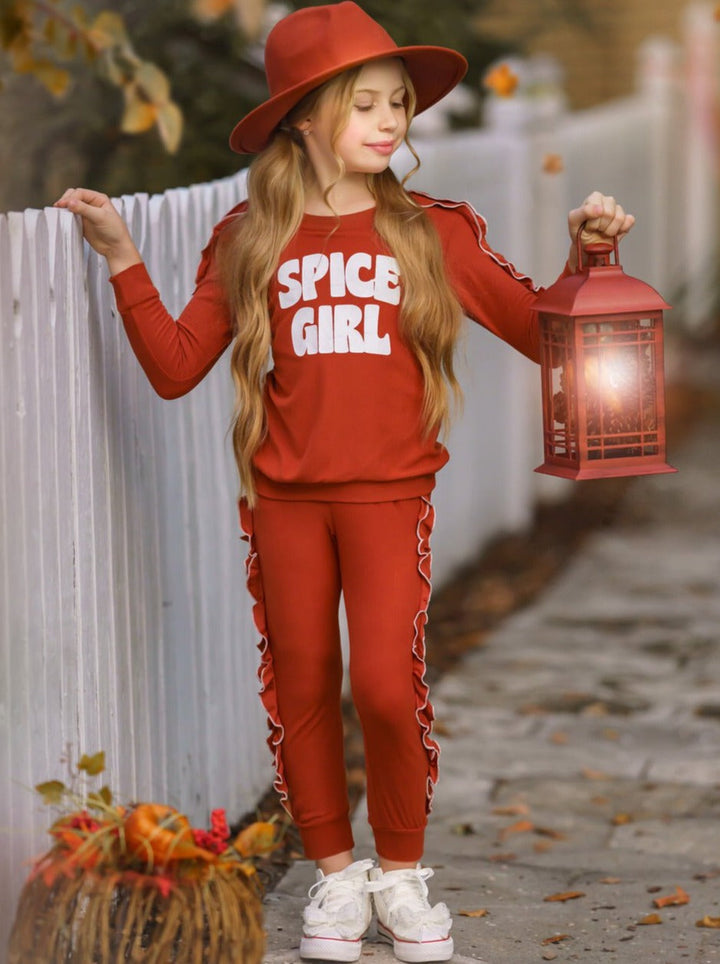 Cute Outfits For Girls | Spice Girl Jogger Set | Fall Activewear