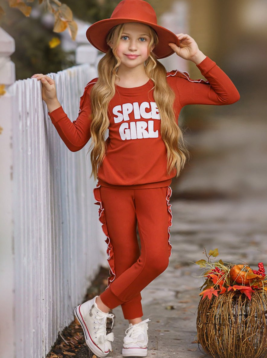 Cute Outfits For Girls | Spice Girl Jogger Set | Fall Activewear