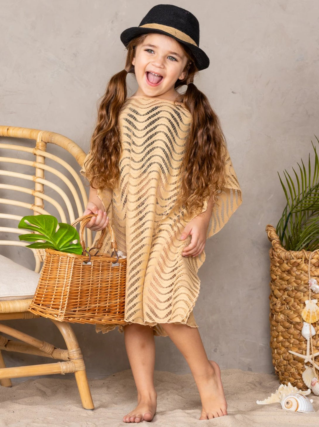 Toddler Resort Wear | Girls Caftan Swimsuit Cover Up | Girls Boutique