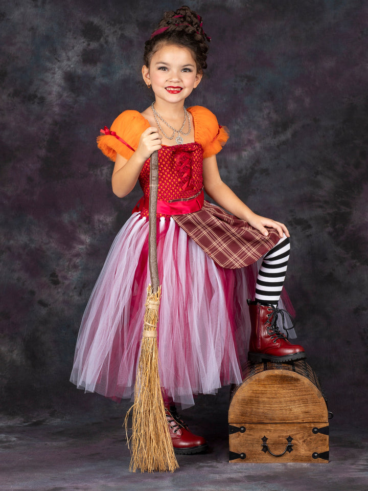 Girls Halloween Costumes | Hocus Pocus Tutu Dress - Mia Belle Girls