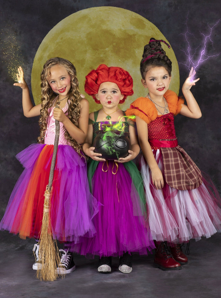 Girls Halloween Costumes | Hocus Pocus Tutu Dress - Mia Belle Girls