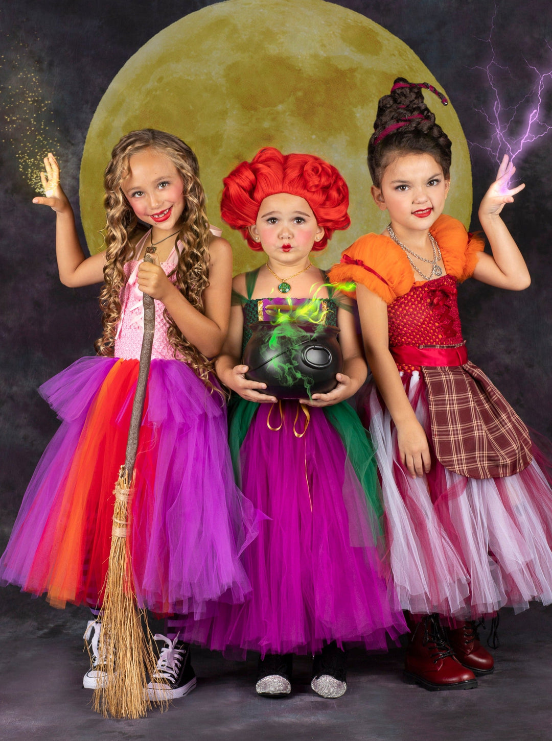 Girls Halloween Costumes | Hocus Pocus Tutu Dress - Mia Belle Girls