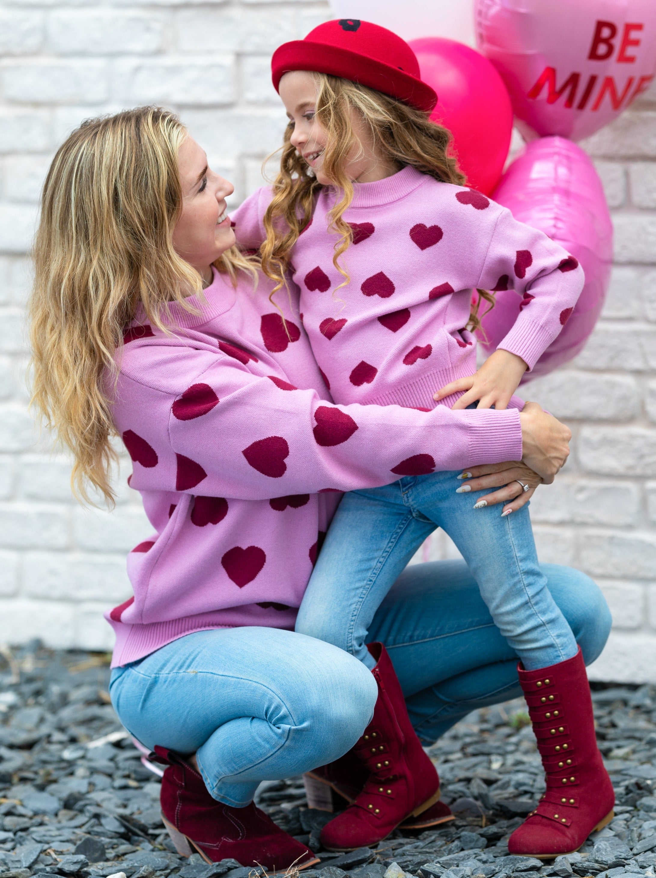 Mommy and me matching sweaters store