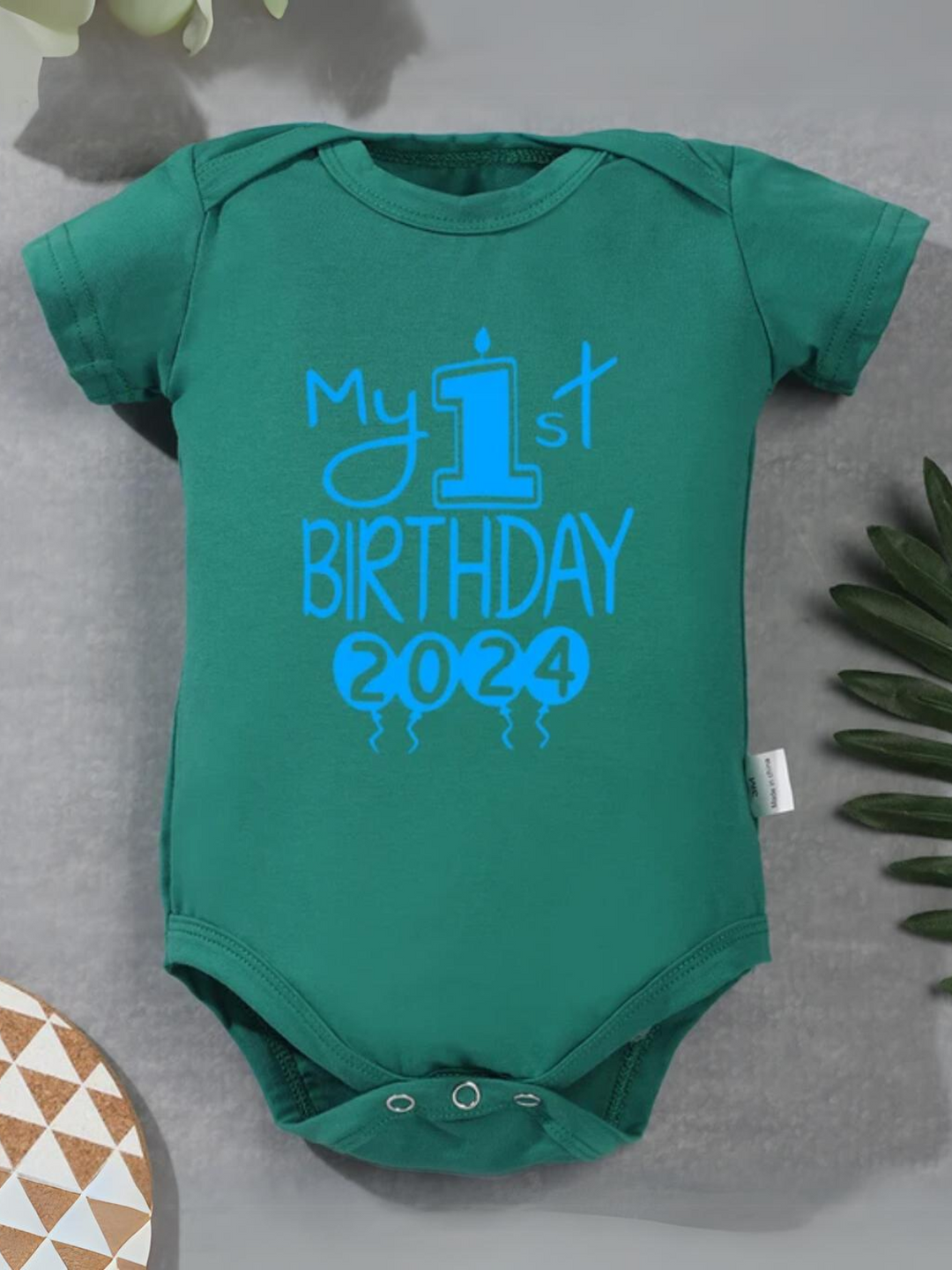 Mein 1. Geburtstag Baby-Einteiler - Entzückender Body für Jungen und Mädchen