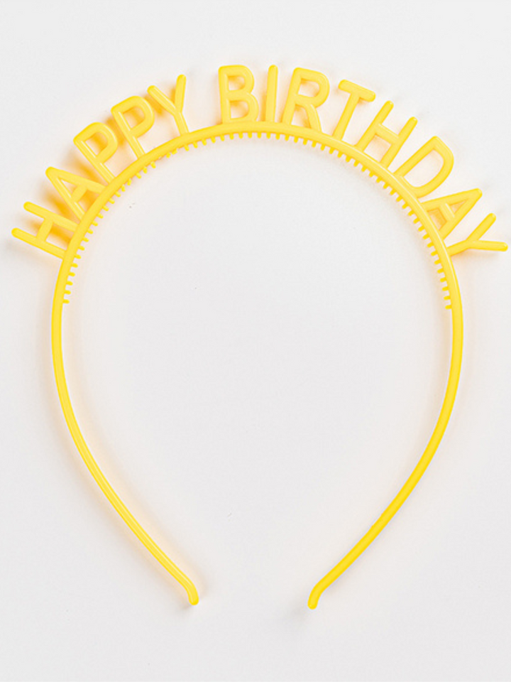 Mia Belle Girls Happy Birthday Headband | Girls Accessories