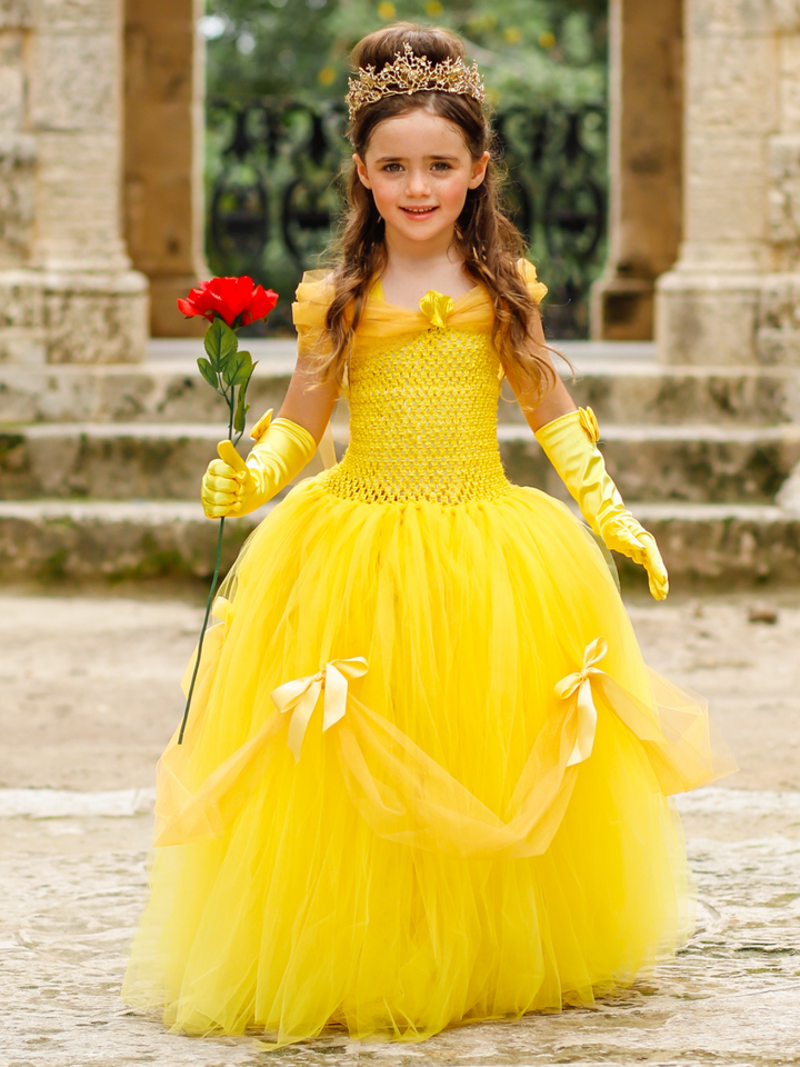 Girls Halloween Costumes | Beauty & The Beast Inspired Tutu Gown