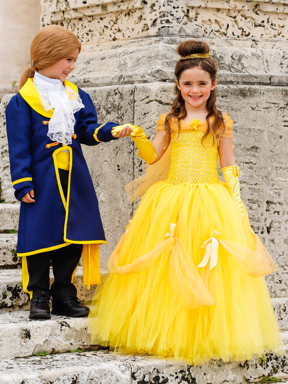 Girls Halloween Costumes | Beauty & The Beast Inspired Tutu Gown