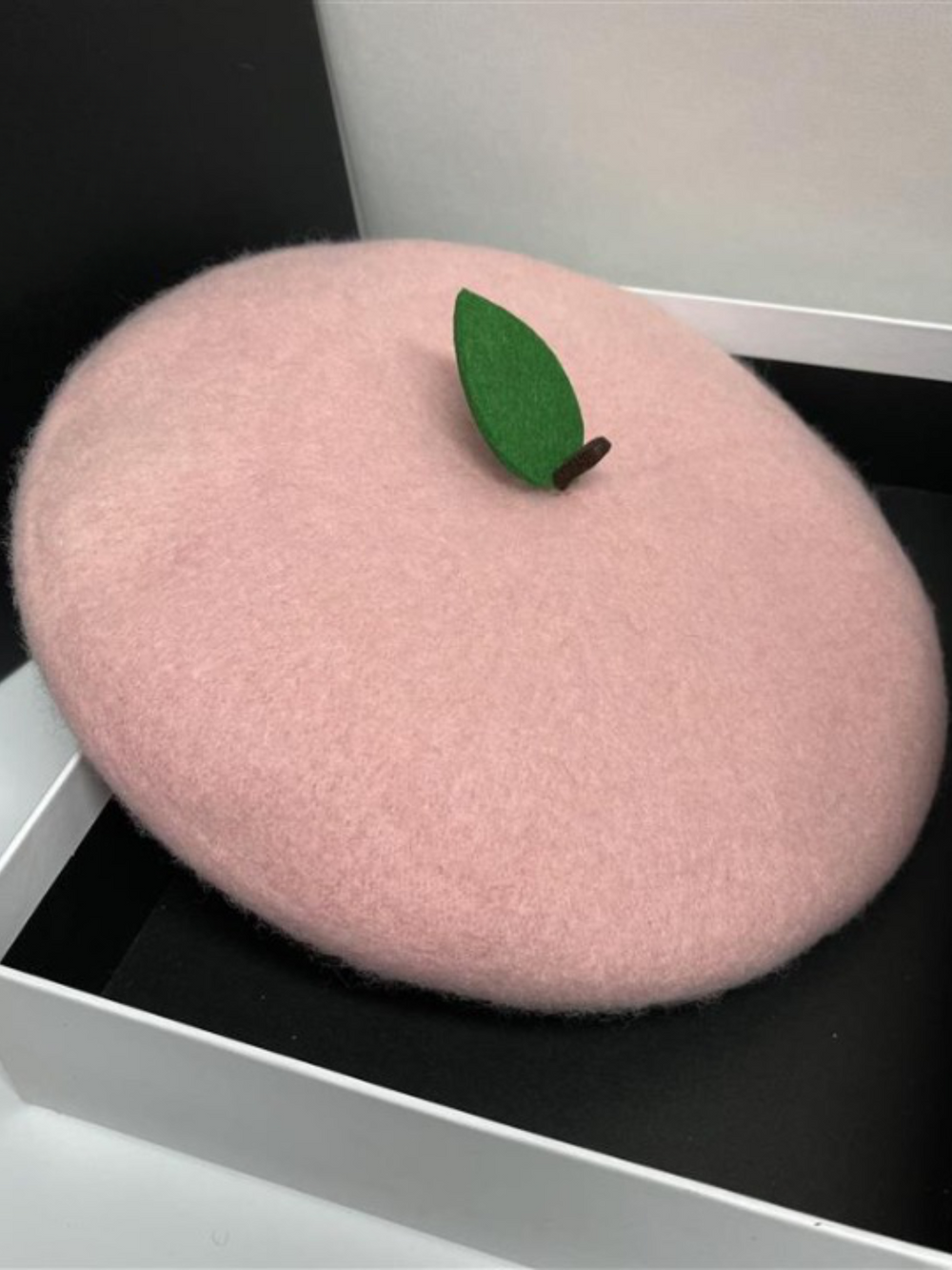 Mia Belle Girls Apple Beret Hat | Girls Accessories