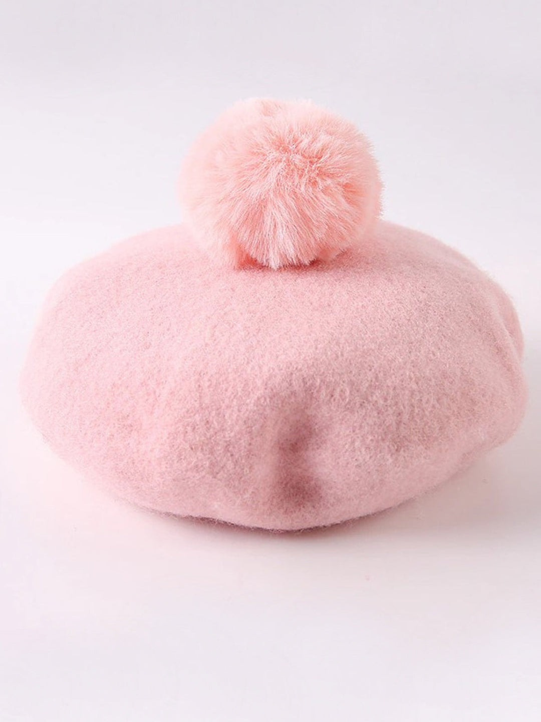 Mia Belle Girls | Pom Pom Beret Hat | Girls Accessories