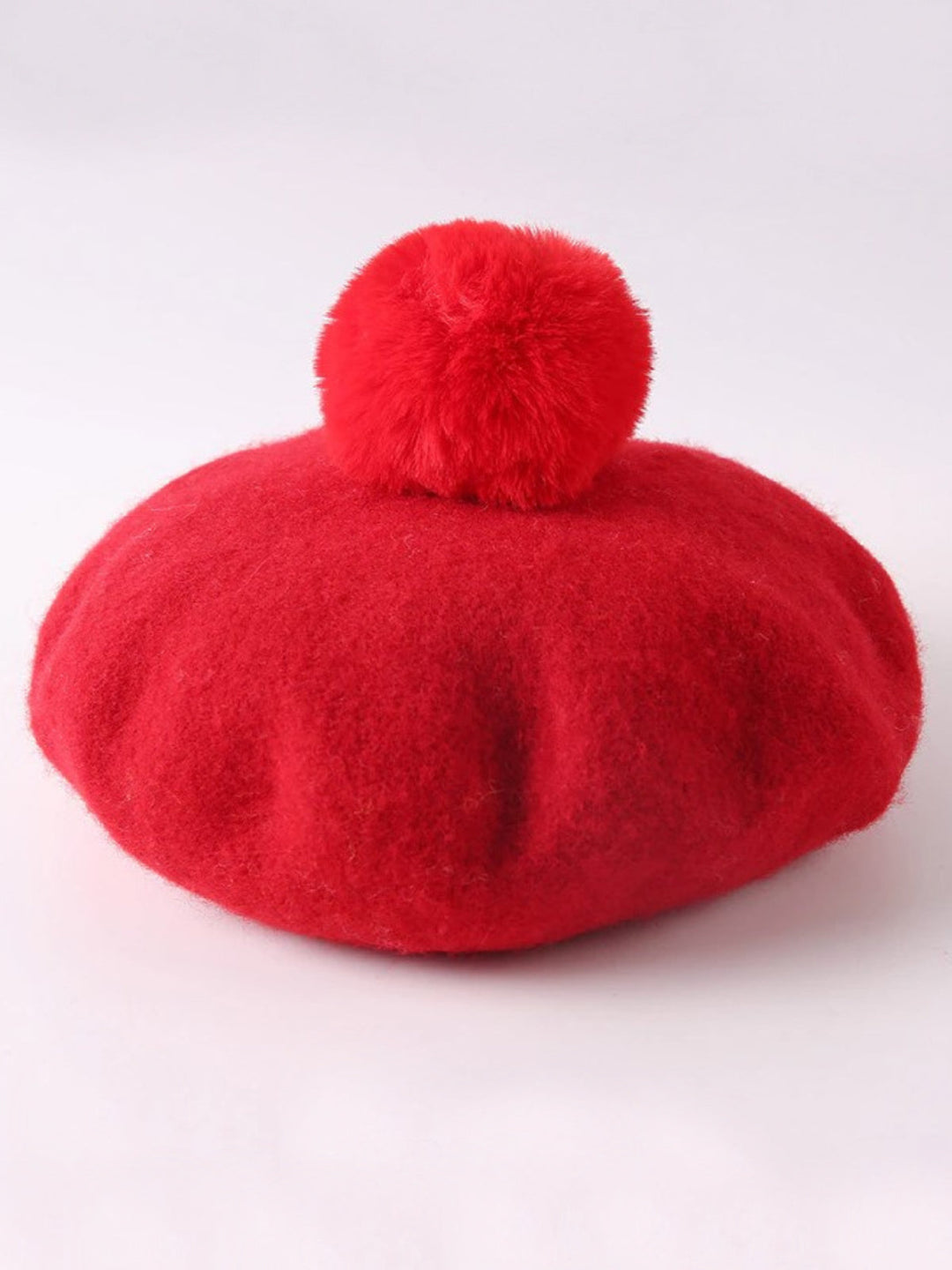 Mia Belle Girls | Pom Pom Beret Hat | Girls Accessories