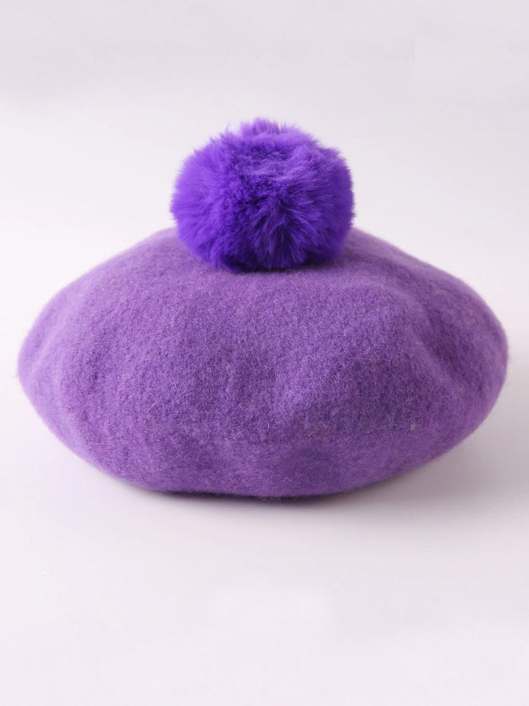 Good Vibes Only Pom Pom Beret Hat