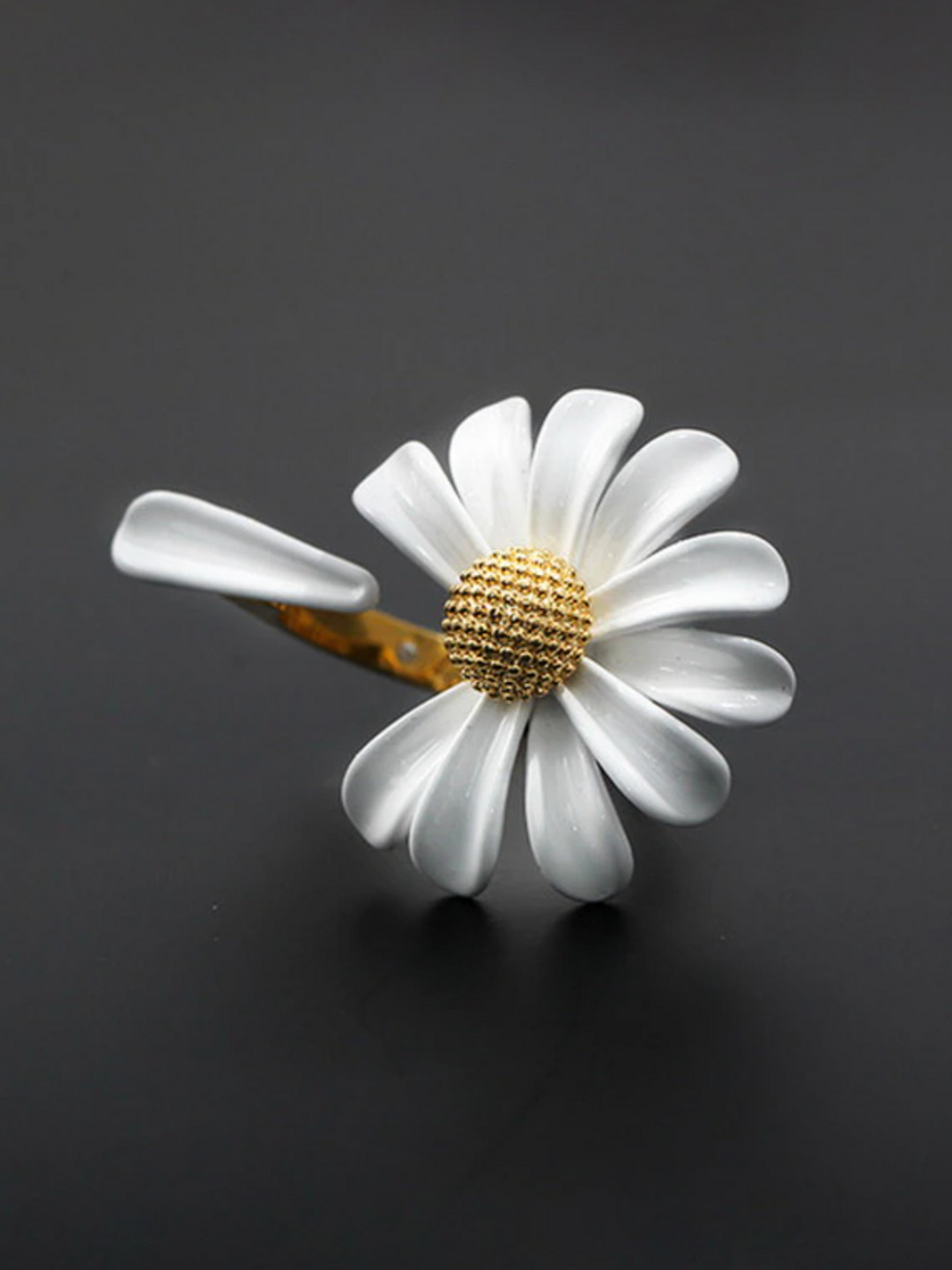 Mia Belle Girls Daisy Flower Ring | Girls Accessories