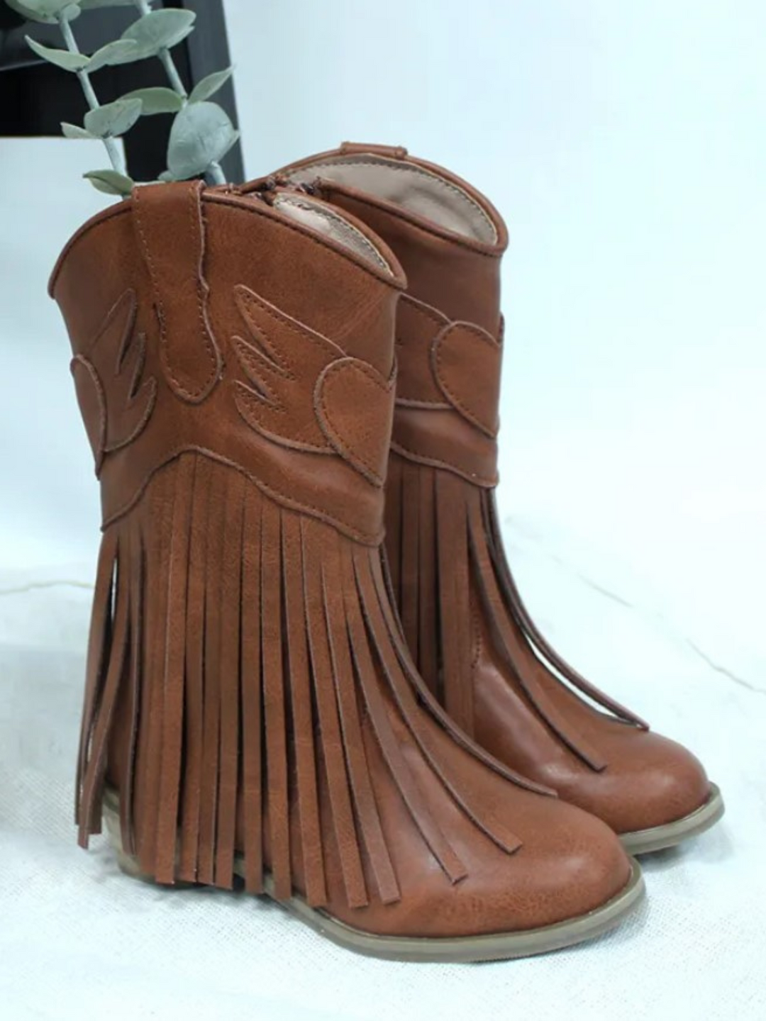 Fringe cowgirl boots online