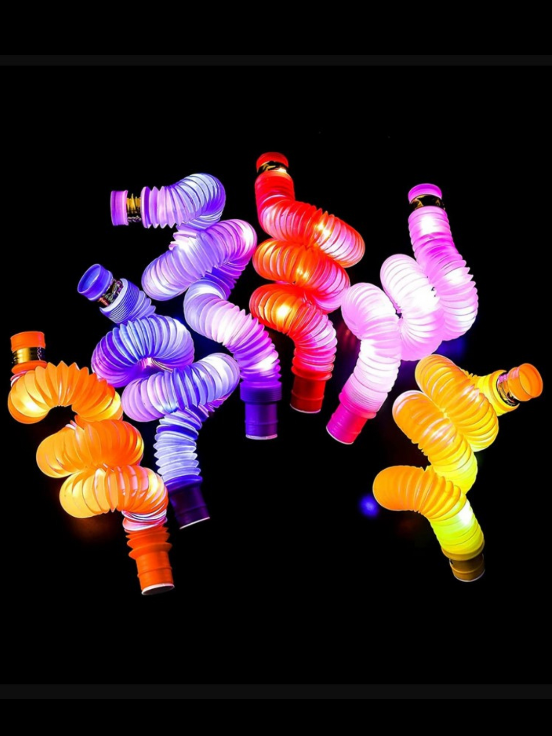 Mia Belle Girls LED Pop Tubes | Halloween Accessories