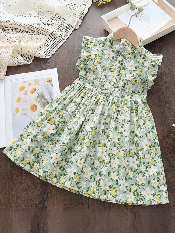 Garden Stroll Floral Dress