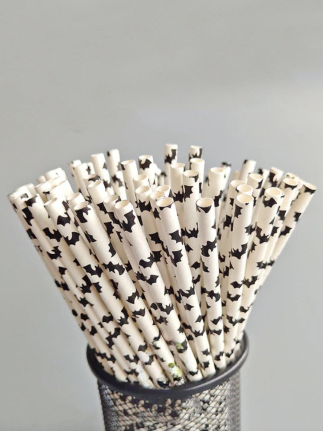 Mia Belle Girls Halloween Paper Straws | Halloween Accessories