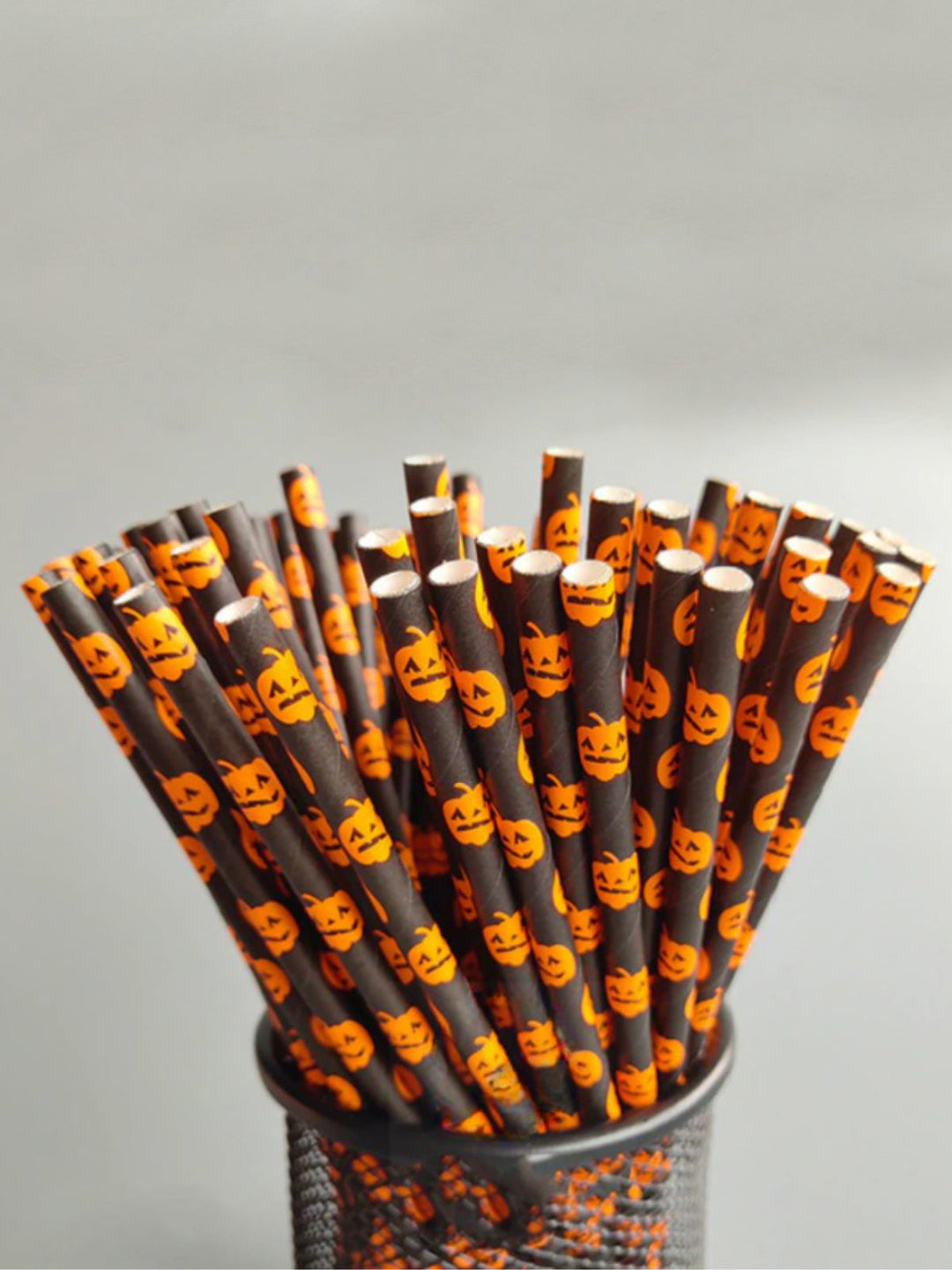 Mia Belle Girls Halloween Paper Straws | Halloween Accessories