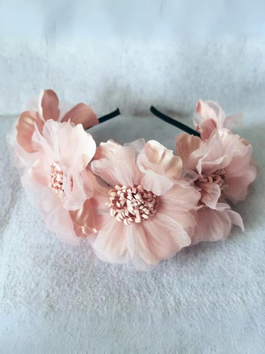 Mia Belle Girls Floral Headband | Girls Accessories