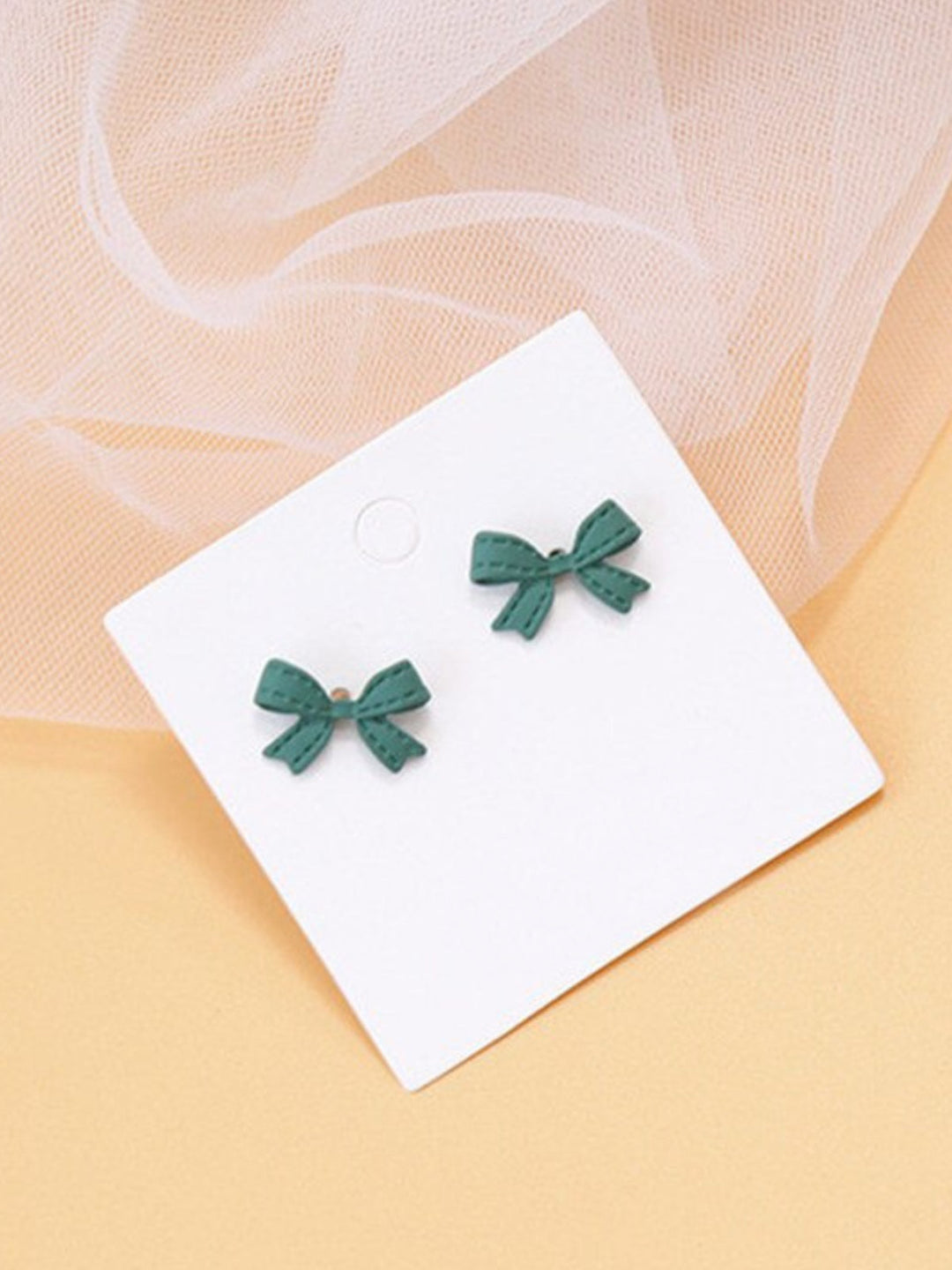 Mia Belle Girls Bowknot Stud Earrings | Girls Accessories