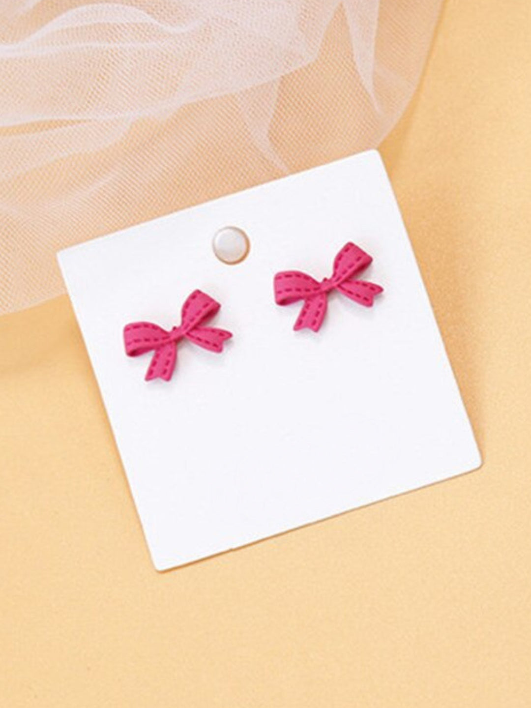 Mia Belle Girls Bowknot Stud Earrings | Girls Accessories