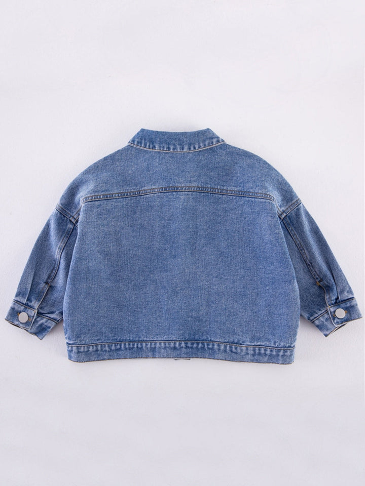 Mia Belle Girls Denim Jacket | Girls Casual