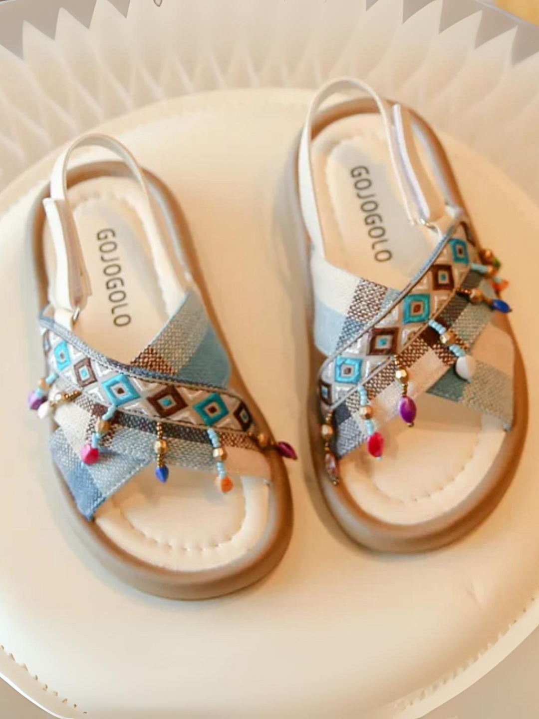 Sandalen im Boho-Stil für Mädchen von Liv und Mia