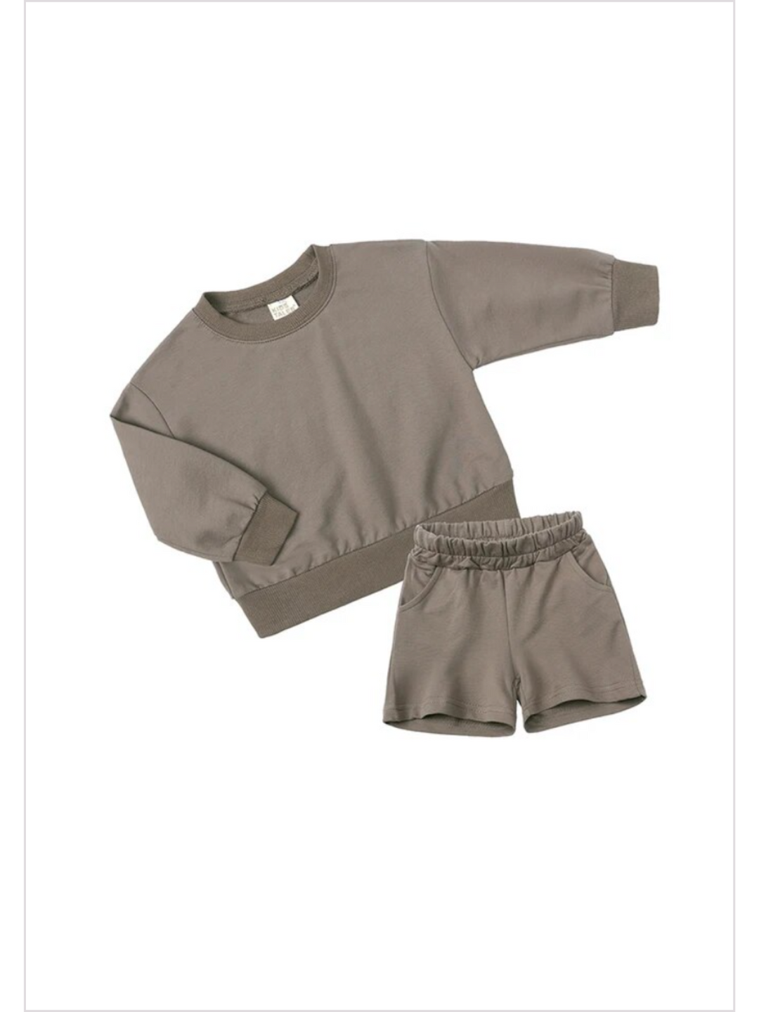 Boys Tracksuit Short Set | Mia Belle Girls Spring Outfits