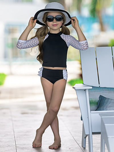 Toddler, Kid, Tween Girls Swimsuits & Beachwear - Mia Belle Girls