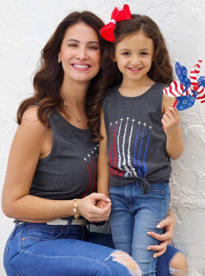 Mommy And Me 4th of July Tank Tops | Mia Belle Girls