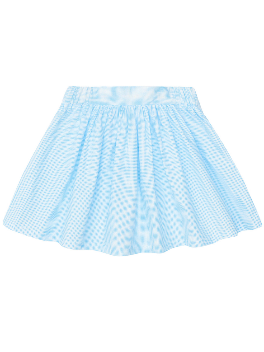 Kids Couture x Mia Belle Girls Light Blue Microdot Tennis Skirt Size 3/12