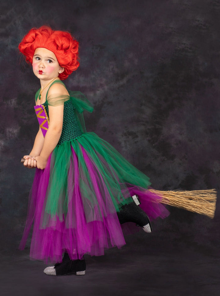 Girls Hocus Pocus Winifred Sanderson Inspired Costume