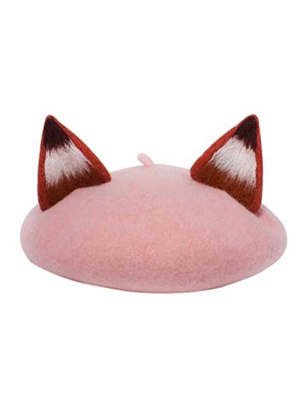 Girls Fox Ear Beret - Mia Belle Girls