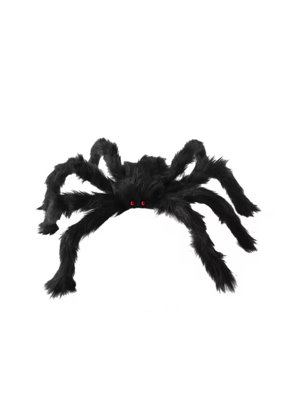 Spooky Black Halloween Spider Web Decoration