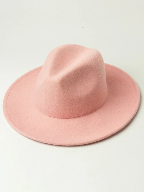 Toddler Fashion Accessories | Imitation Wool Fedora Hat | Boutique